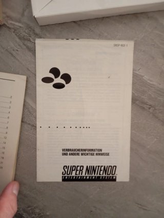 Wing Commander SNES Super Nintendo PAL