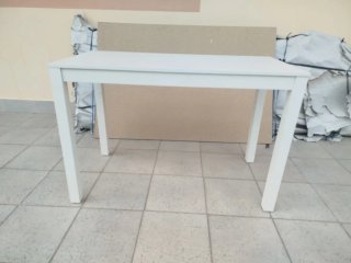 Tavolo da cucina bianco in legno