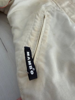 Chaqueta Vintage Mambo Beige y Naranja