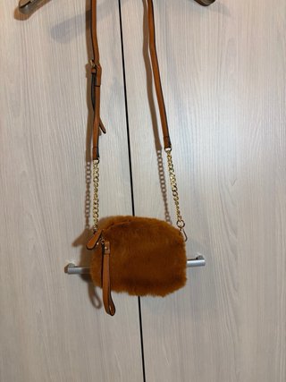 Borsa pelosa marrone