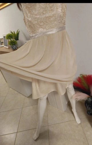 Abito elegante beige