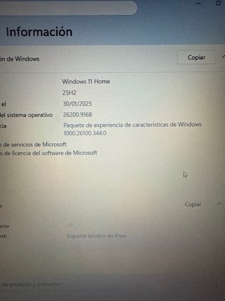 Portátil HP 15s Plata y Negro