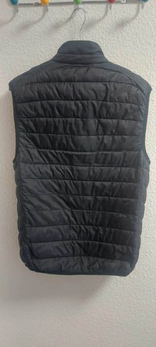 Chaleco acolchado caballero negro