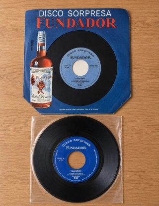 Disco Sorpresa Fundador Vinilo 45 RPM Vintage