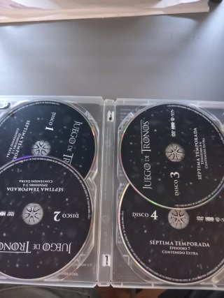 Juego de Tronos: Temporadas 1 a 7. DVD