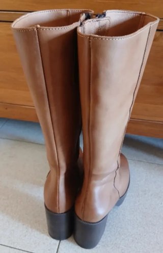 Botas Mousse & Cloud Piel Marrón Talla 40