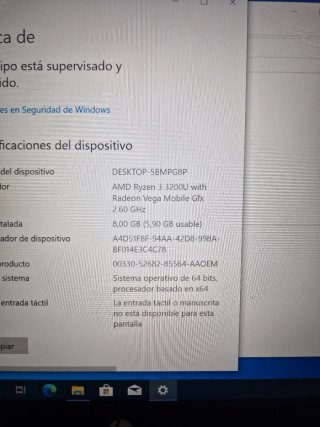 Portátil HP 445R G6 Plata
