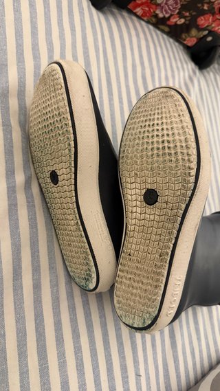 Botas de agua azul marino T.35