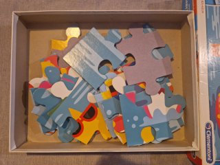 Lotto 2 Puzzle Clementoni Baby Shark e Topo Gigio