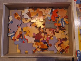 Lotto 2 Puzzle Clementoni Baby Shark e Topo Gigio