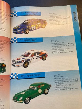 Revista TYCO SCALEXTRIC