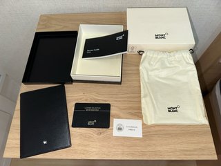 Funda Pasaporte Montblanc Negra