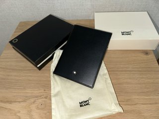Funda Pasaporte Montblanc Negra