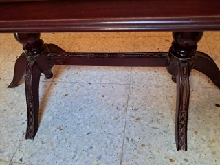 Mesa abatible de madera