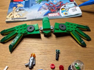 Lego Spider-Man Vehículo Araña 70114 spiderman