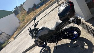 Yamaha Tracer 700 Gris y Azul