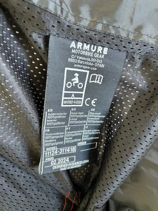 Chaqueta Moto Verano Armure