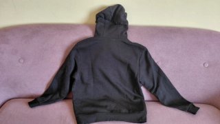 Chándal Reebok capucha niña negro