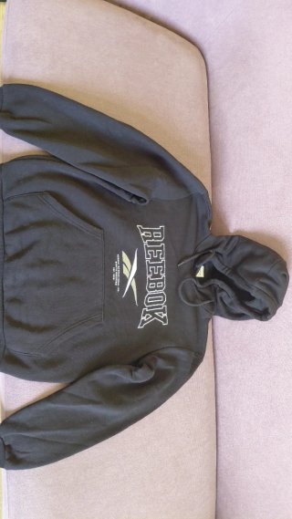 Chándal Reebok capucha niña negro