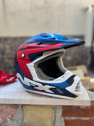 Casco Moto Motocross 100% Gafas