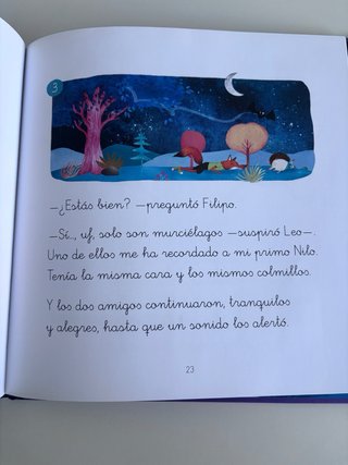 Libro infantil “Filipo y Leo” UNA NOCHE DE MIEDO