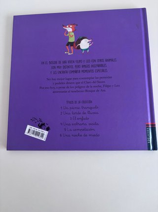 Libro infantil “Filipo y Leo” UNA NOCHE DE MIEDO