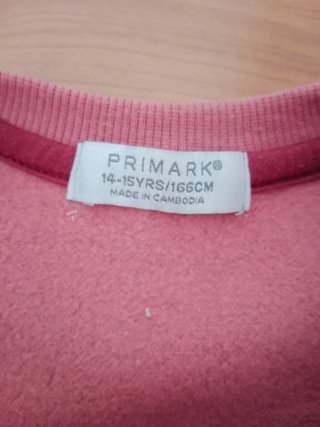 Sudadera niña/mujer rosa mariposa