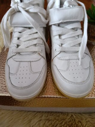 Zapatillas Zara Blancas Altas