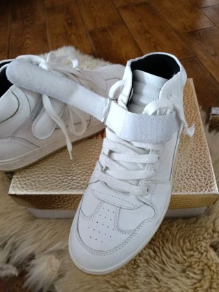 Zapatillas Zara Blancas Altas