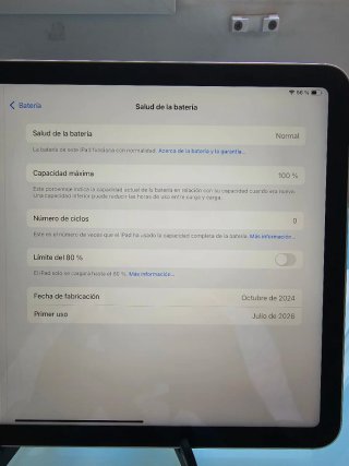 iPad Air M2 1TB 5G Cellular Batteria 100%