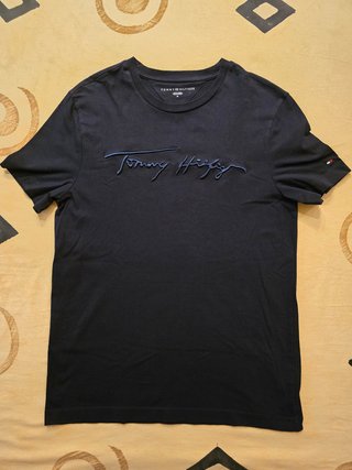 Maglietta Tommy Hilfiger Uomo Blu Taglia M