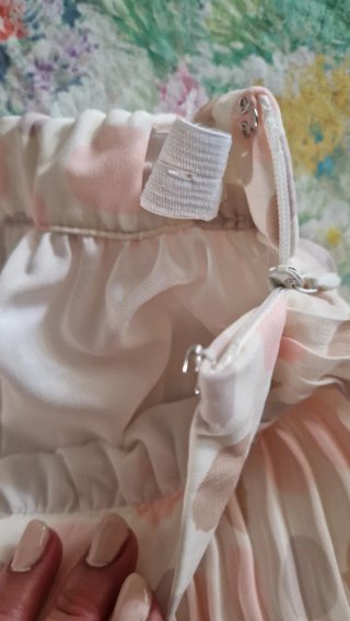 Falda Tizzas plisada lunares