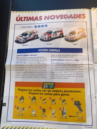 Revista Club Scalextric Sept-Dic 1998