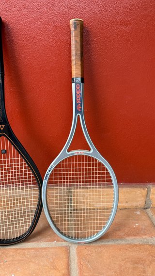 Lote 3 raquetas vintage + funda Donnay