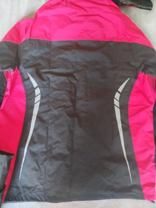 Traje Impermeable Moto  Negro/Rojo
