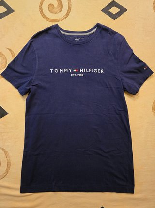 Maglietta Tommy Hilfiger Uomo Blu Taglia M