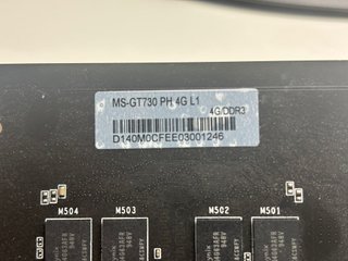 Tarjeta Gráfica NVIDIA GeForce GT 730 4GB GDDR3