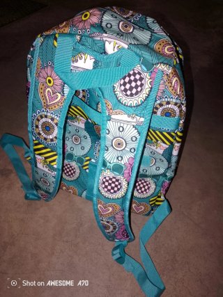 Mochila escolar multicolor