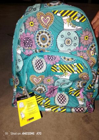 Mochila escolar multicolor