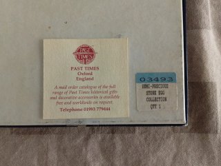 Colección vintage 25 huevos piedras semipreciosas