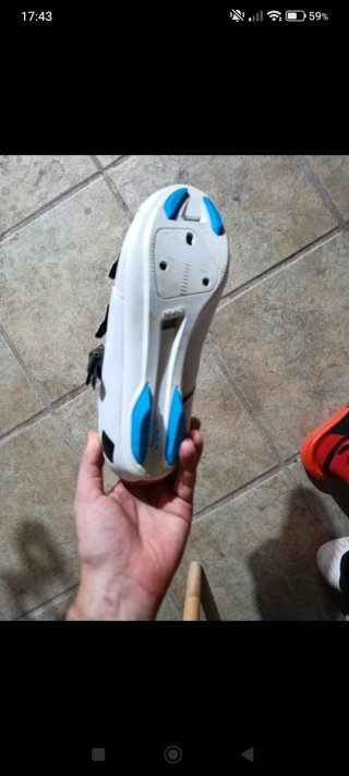 Zapatillas Ciclismo Cube Blancas