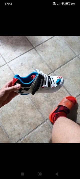 Zapatillas Ciclismo Cube Blancas