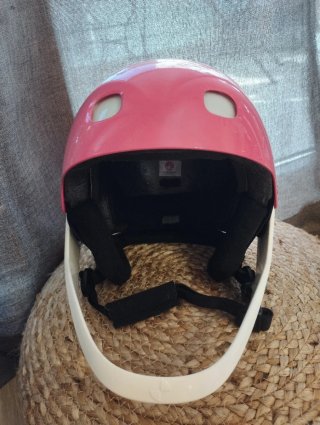 Casco POC rosa esquí y snow para competición