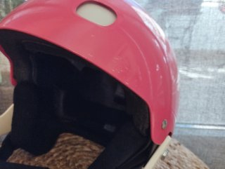 Casco POC rosa esquí y snow para competición