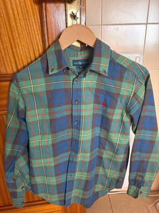 Camisa Ralph Lauren cuadros M precio negociable
