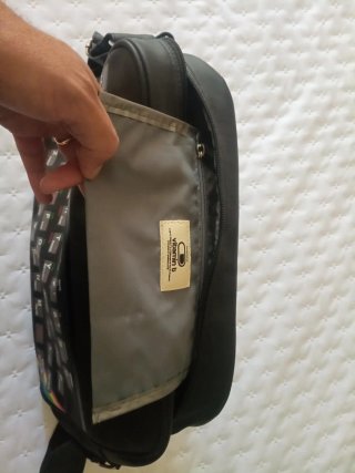 Bolso Sinclair ZX Spectrum Negro
