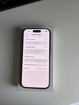 iPhone 16 Pro 128 GB Space Gray