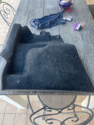 Moquette baule laterale sinistro Fiat Punto Evo