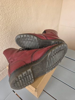 Botas Dr. Martens rojas