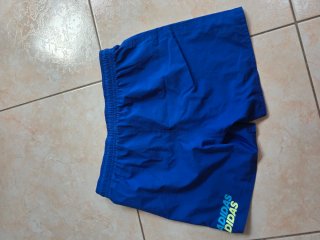 Pantaloncini Adidas Blu Royal Junior 13/14 Anni